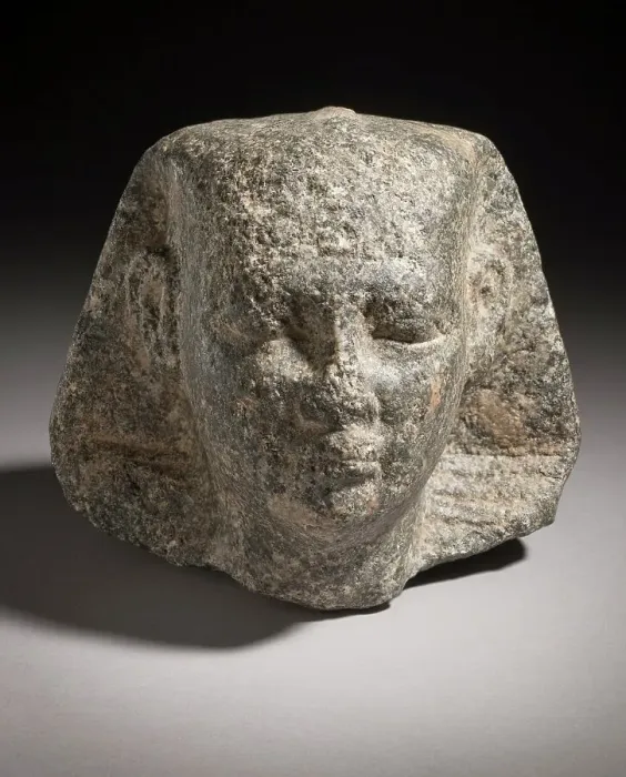 Framed Print : Royal Head, Probably King Nyuserre, 2474-2444 B.C.. Creator: Unknown Framed Print : Royal Head, Probably King Nyuserre, 2474-2444 B.C.. Creator: Unknown