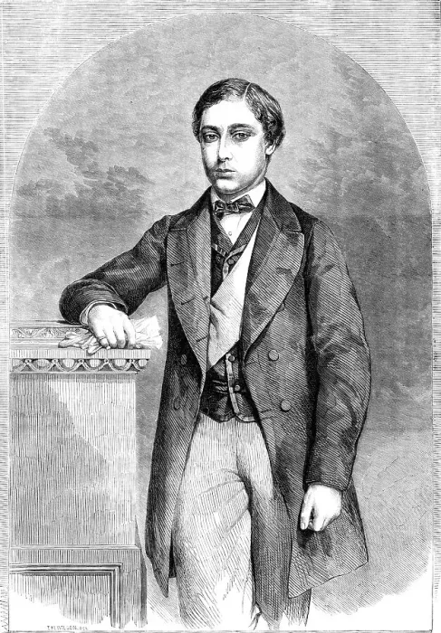 Framed Print : His Royal Highness the Prince of Wales - from a photograph by John Watkins, 1860. Creator: Unknown Framed Print : His Royal Highness the Prince of Wales - from a photograph by John Watkins, 1860. Creator: Unknown