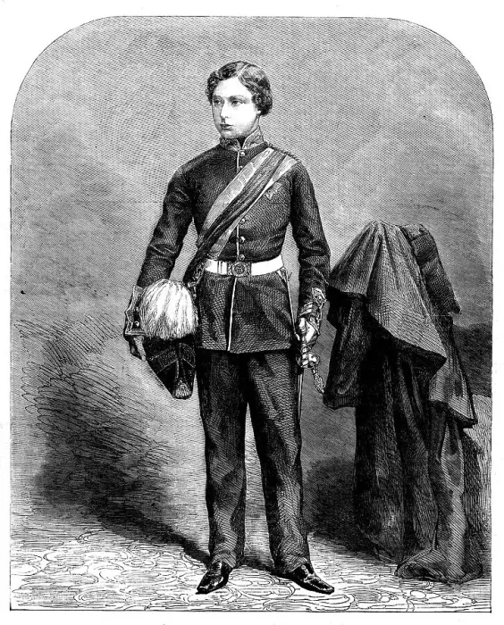 Framed Print : His Royal Highness the Prince of Wales, in his Uniform as Colonel in the Army, 1858. Creator: Unknown Framed Print : His Royal Highness the Prince of Wales, in his Uniform as Colonel in the Army, 1858. Creator: Unknown