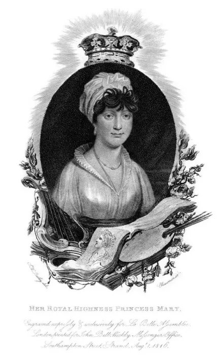 Framed Print : Her Royal Highness the Princess Mary, 1816. Artist: Cheeseman Framed Print : Her Royal Highness the Princess Mary, 1816. Artist: Cheeseman