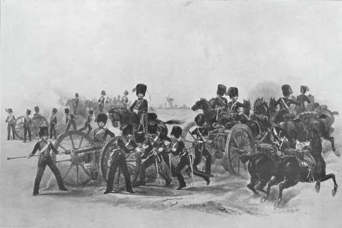 Framed Print : The Royal Horse Artillery, 1846 (1909) Framed Print : The Royal Horse Artillery, 1846 (1909)