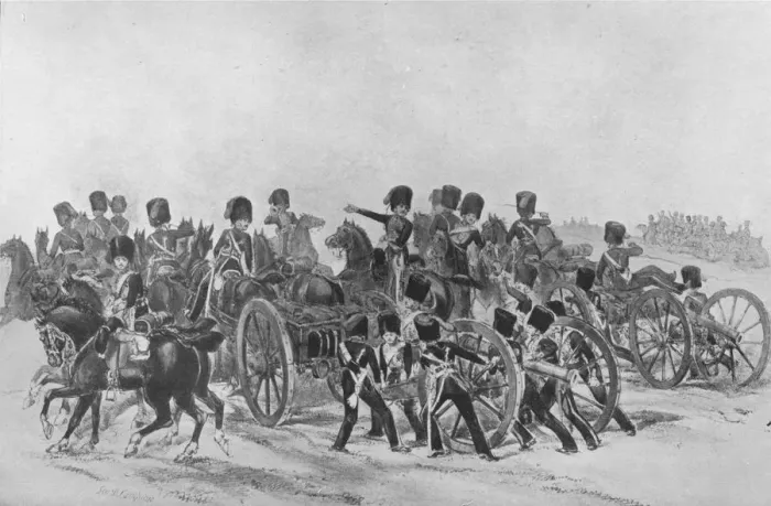 Framed Print : The Royal Horse Artillery, 1846 (1909) Framed Print : The Royal Horse Artillery, 1846 (1909)