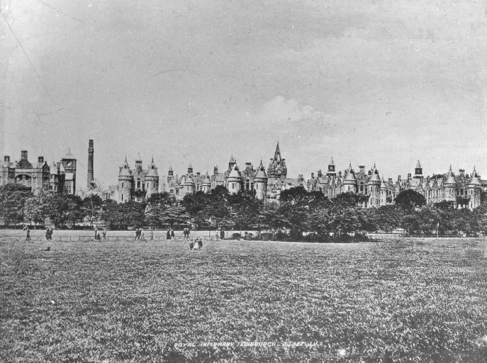 Framed Print : Royal Infirmary, Edinburgh, Scotland, late 19th or early 20th century