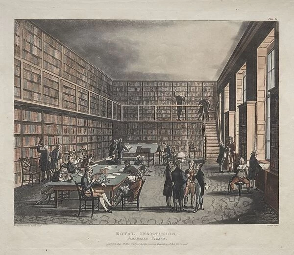Royal Institution, Albemarle Street, 1809