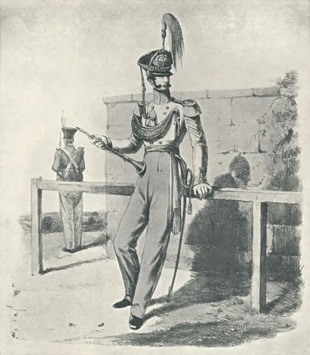 Framed Print : Royal Marines, Master of the Band (1830), 1830 (1909). Artist: Maxim Gauci Framed Print : Royal Marines, Master of the Band (1830), 1830 (1909). Artist: Maxim Gauci