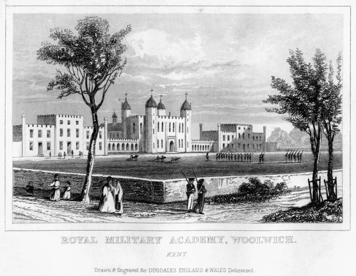 Framed Print : Royal Military Academy, Woolwich, London, 19th century Framed Print : Royal Military Academy, Woolwich, London, 19th century