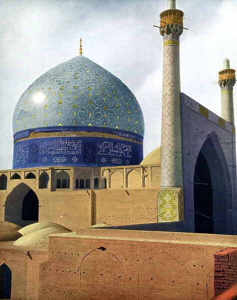The Royal Mosque at Isfahan, 1931. Artist: Pascal Coste