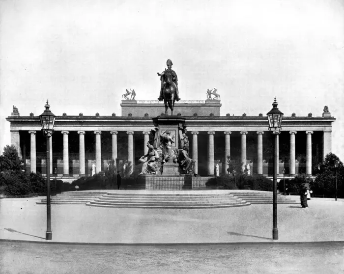 Framed Print : The Royal Museum, Berlin, 1893. Artist: John L Stoddard Framed Print : The Royal Museum, Berlin, 1893. Artist: John L Stoddard