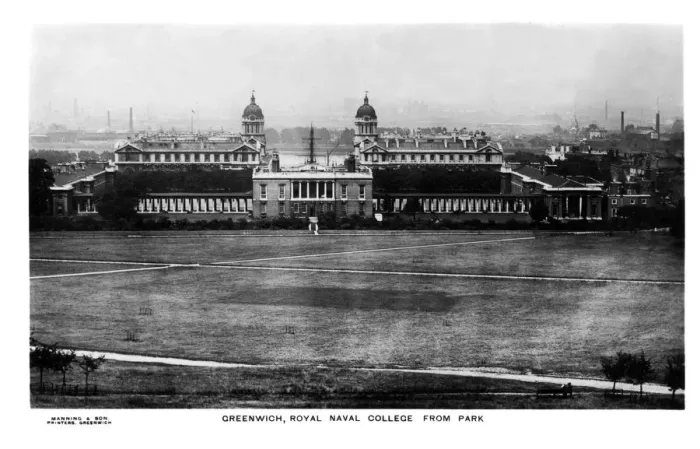 Framed Print : The Royal Naval College at Greenwich, London, early 20th century. Artist: Manning & Son Framed Print : The Royal Naval College at Greenwich, London, early 20th century. Artist: Manning & Son