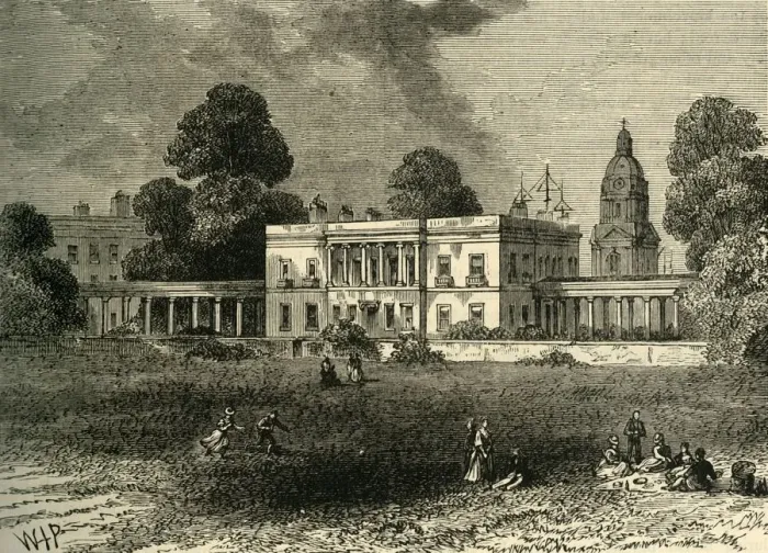 Framed Print : The Royal Naval School, Greenwich, (c1878). Creator: Unknown Framed Print : The Royal Naval School, Greenwich, (c1878). Creator: Unknown