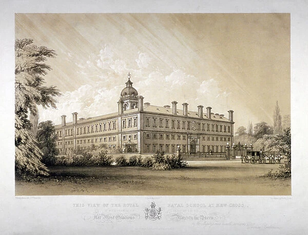 The Royal Naval School at New Cross, Lewisham, London, c1870