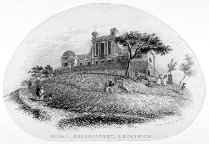 Framed Print : Royal Observatory, Greenwich, London, c1830. Artist: J McGahey Framed Print : Royal Observatory, Greenwich, London, c1830. Artist: J McGahey