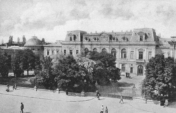 The Royal Palace at Bucharest, Romania, early 20th century