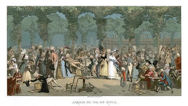 The Royal Palace Garden, (1885). Artist: Urrabieta