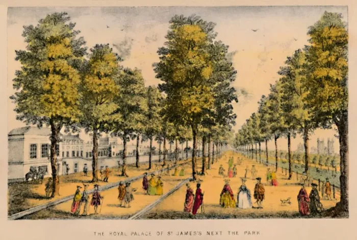 Framed Print : The Royal Palace of St. Jamess Next The Park, c1870 Framed Print : The Royal Palace of St. Jamess Next The Park, c1870