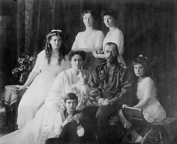 Framed Print : Royal Russian family, 1914. Creator: Bain News Service Framed Print : Royal Russian family, 1914. Creator: Bain News Service