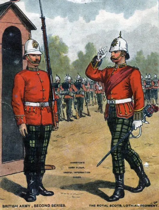 Framed Print : The Royal Scots (Lothian Regiment), 20th century Framed Print : The Royal Scots (Lothian Regiment), 20th century