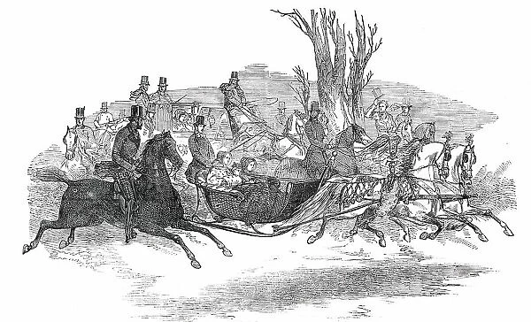 The Royal Sleigh, 1850. Creator: Unknown