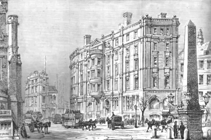 Framed Print : The Royal South London Opthalmic Hospital, 1890. Creator: Unknown Framed Print : The Royal South London Opthalmic Hospital, 1890. Creator: Unknown
