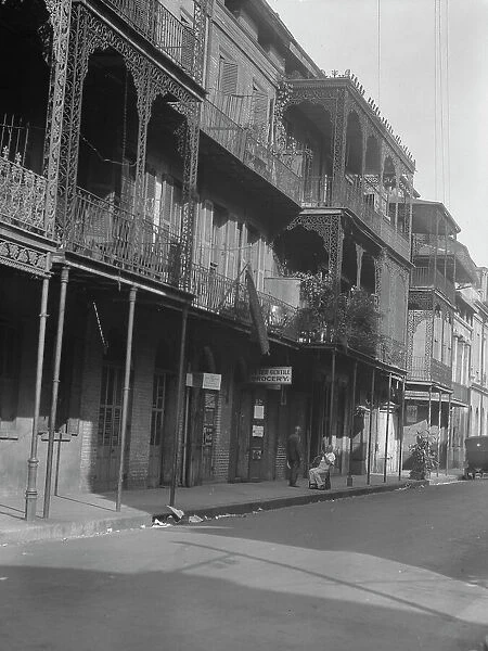 Royal Street, New Orleans, between 1920 and 1926. Creator: Arnold Genthe