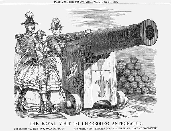 The Royal Visit to Cherbourg Anticipated, 1858