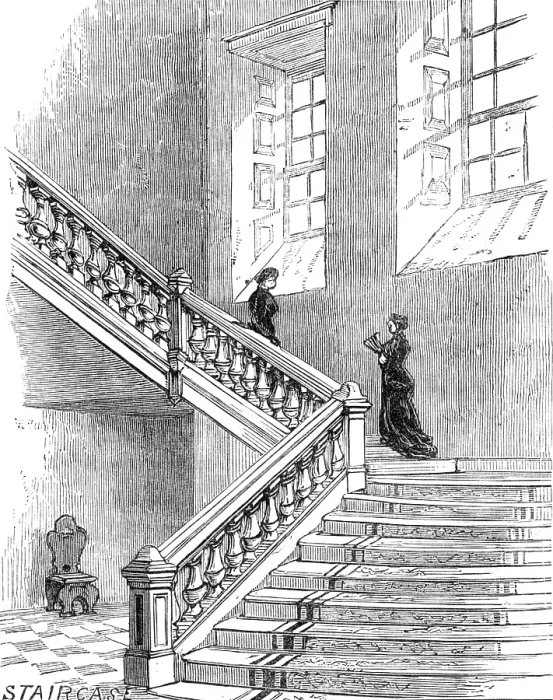 Framed Print : The Royal Visit to Edinburgh: Staircase, Holyrood Palace, 1881. Creator: Unknown Framed Print : The Royal Visit to Edinburgh: Staircase, Holyrood Palace, 1881. Creator: Unknown