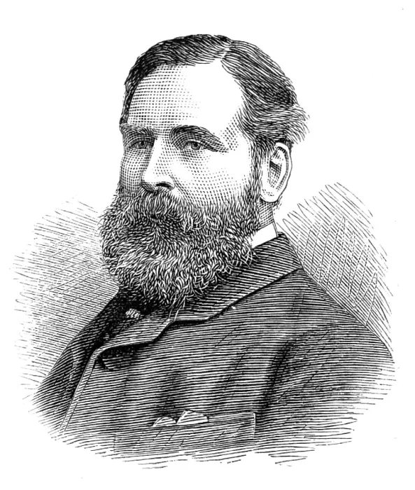 Framed Print : The Royal Visit to Swansea: Mr. F. A. Yeo, Chairman of the Swansea Harbour Trust, 1881. Creator: Unknown
