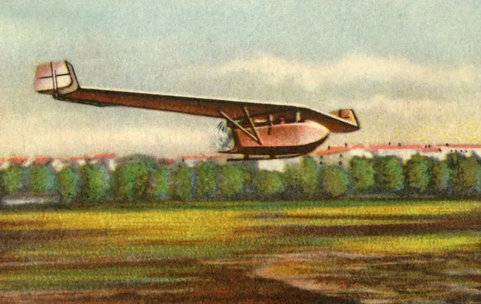 Framed Print : RRG Storch IV plane, 1920s, (1932). Creator: Unknown Framed Print : RRG Storch IV plane, 1920s, (1932). Creator: Unknown