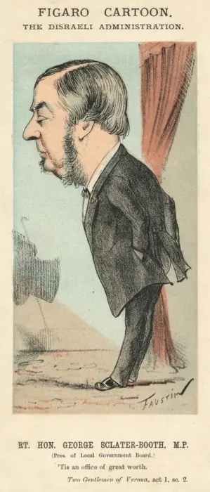 Framed Print : The Rt. Hon. George Sclater-Booth, M. P c1870. Artist: Faustin Framed Print : The Rt. Hon. George Sclater-Booth, M. P c1870. Artist: Faustin
