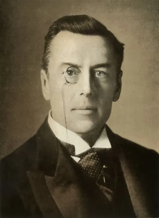 Framed Print : Rt. Hon. Joseph Chamberlain, M. P. Secretary for the Colonies, 1900. Creator: Russell & Sons