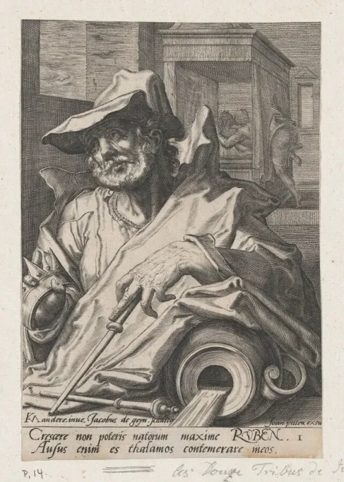 Framed Print : Ruben, from The Twelve Sons of Jacob. Creator: Jacques de Gheyn II Framed Print : Ruben, from The Twelve Sons of Jacob. Creator: Jacques de Gheyn II