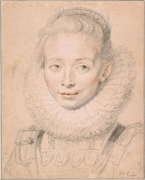 Rubenss Daughter Clara Serena (So named Maid of Honor of Infanta Isabella), c. 1623. Artist: Rubens, Pieter Paul (1577-1640)
