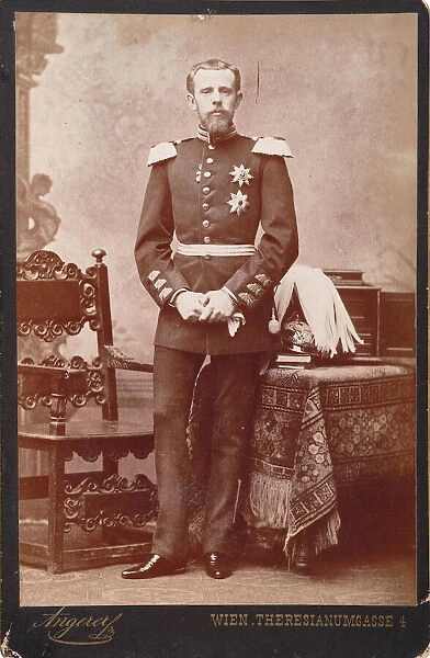Rudolf, Crown Prince of Austria (1858-1889), ca 1885. Creator: Angerer