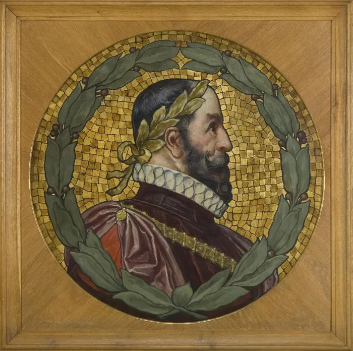 Framed Print : Rudolf II, 1900. Artist: Liebscher, Adolf (1857-1919) Framed Print : Rudolf II, 1900. Artist: Liebscher, Adolf (1857-1919)