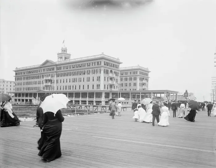 Framed Print : The Rudolph, Atlantic City, between 1900 and 1906. Creator: Unknown Framed Print : The Rudolph, Atlantic City, between 1900 and 1906. Creator: Unknown