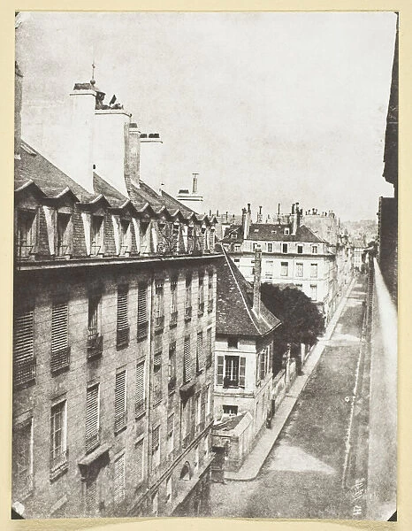 Rue Cambon, 1846, printed 1965. Creator: Hippolyte Bayard
