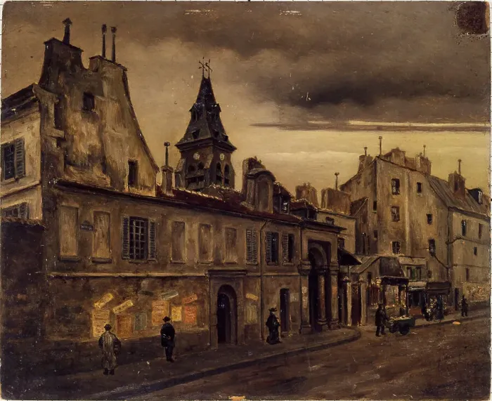 Framed Print : Rue Daubenton around 1902, c1902. Creator: Eugene de Menorval