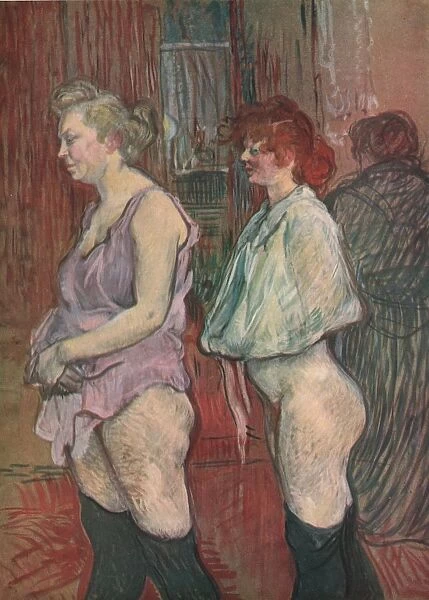 Rue des Moulins, 1894, (1952). Creator: Henri de Toulouse-Lautrec
