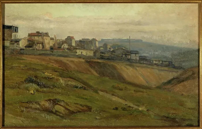 Framed Print : Rue du Moulin-des-Prés, c1900. Creator: Germain Eugene Bonneton Framed Print : Rue du Moulin-des-Prés, c1900. Creator: Germain Eugene Bonneton