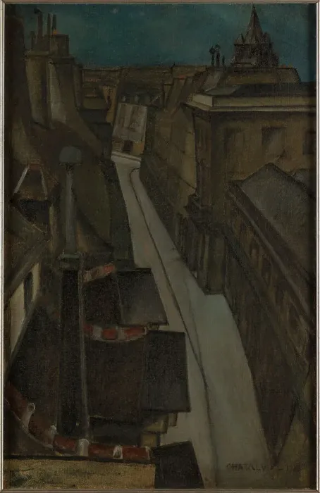 Framed Print : Rue Guénégaud, 1912, 1912. Creator: Albert Edouard Chazalviel Framed Print : Rue Guénégaud, 1912, 1912. Creator: Albert Edouard Chazalviel