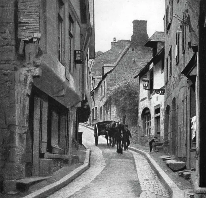 Framed Print : Rue Jersual, 1911-1912. Artist: HW Fincham Framed Print : Rue Jersual, 1911-1912. Artist: HW Fincham