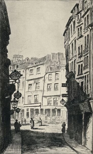 Rue de La Harpe, 1915. Artist: George T Plowman