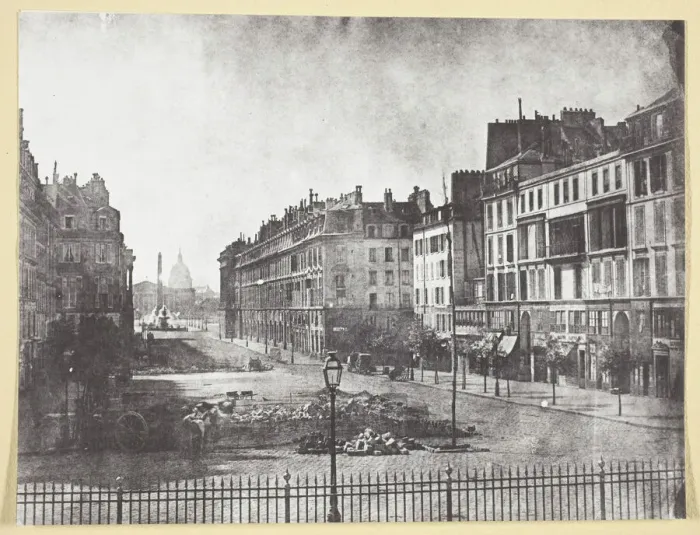 Framed Print : Rue Royale et Restes des Barricades de 1848, 1848, printed 1965 Framed Print : Rue Royale et Restes des Barricades de 1848, 1848, printed 1965