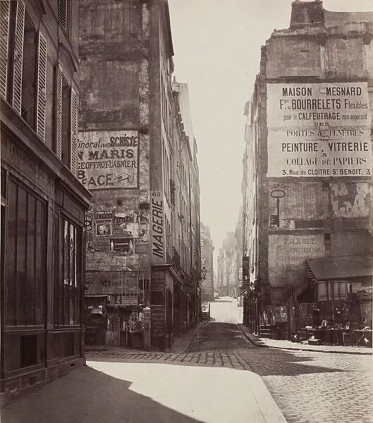 Rue Saint-Jacques, 1864-before February 1867. Creator: Charles Marville