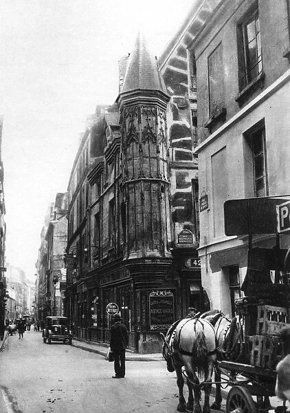 Rue Vieille du Temple, Hotel Barbette, Paris, 1931. Artist: Ernest Flammarion