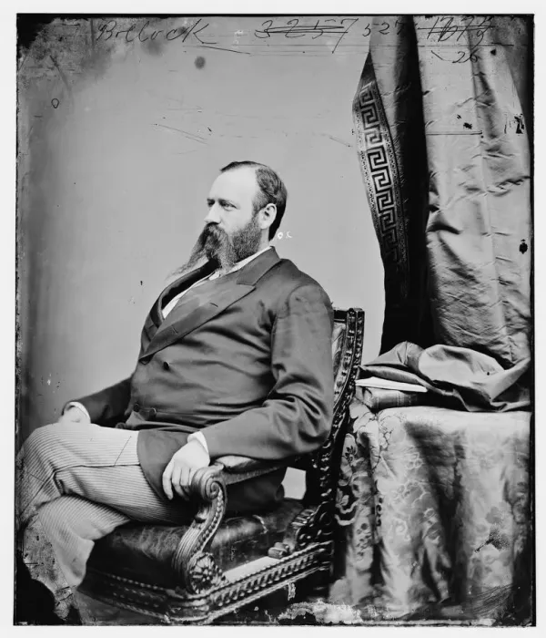 Framed Print : Rufus B. Bullock, between 1860 and 1875. Creator: Unknown Framed Print : Rufus B. Bullock, between 1860 and 1875. Creator: Unknown