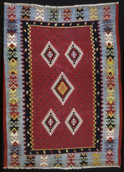 Framed Print : Rug, Turkey, 1875 / 1900. Creator: Unknown Framed Print : Rug, Turkey, 1875 / 1900. Creator: Unknown