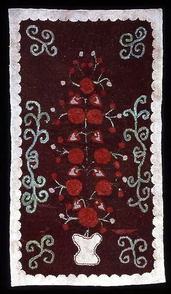 Rug, United States, 19th century. Creator: Unknown