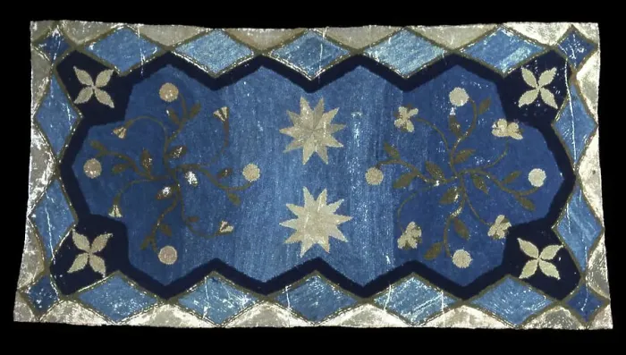 Framed Print : Rug, United States, 19th century. Creator: Unknown Framed Print : Rug, United States, 19th century. Creator: Unknown