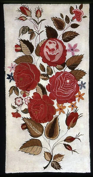 Rug, United States, late 18th / early 19th century. Creator: Unknown